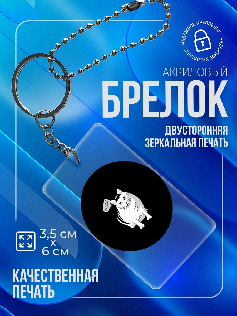 Брелок PNP, прозрачный