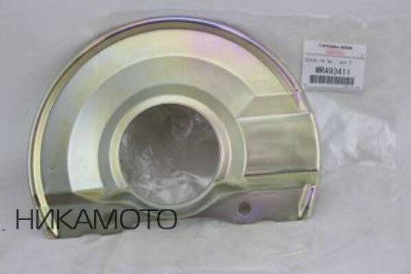 MITSUBISHI MR493411 щиток диска тормозного! передний левый\ Mitsubishi