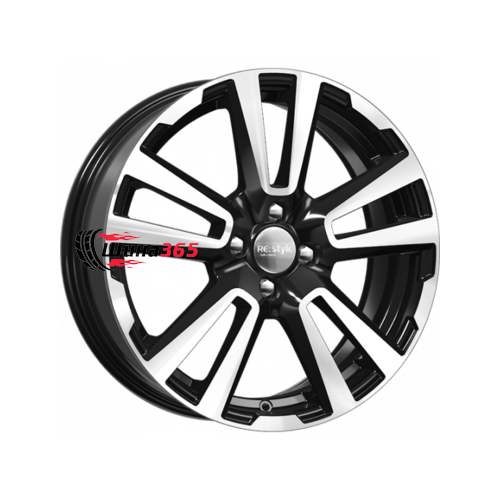 Колесный диск K&K КС874 6,5x17/4x100 ET41 D60,1 Алмаз черный