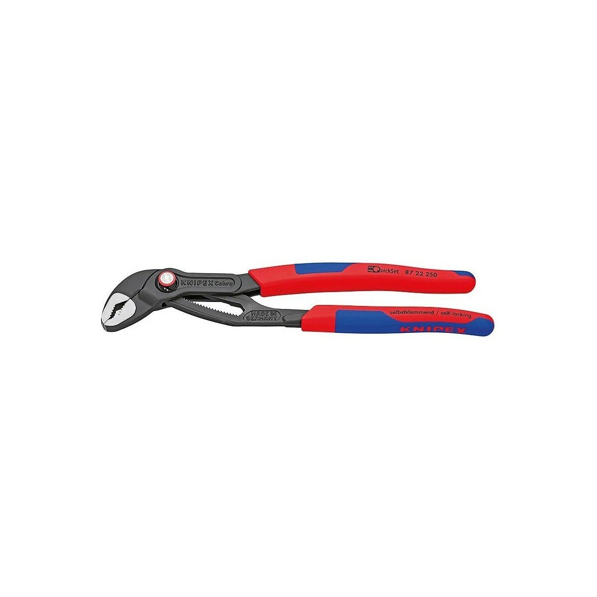 Клещи переставные KNIPEX "COBRA QuickSet" 8722250 250 мм