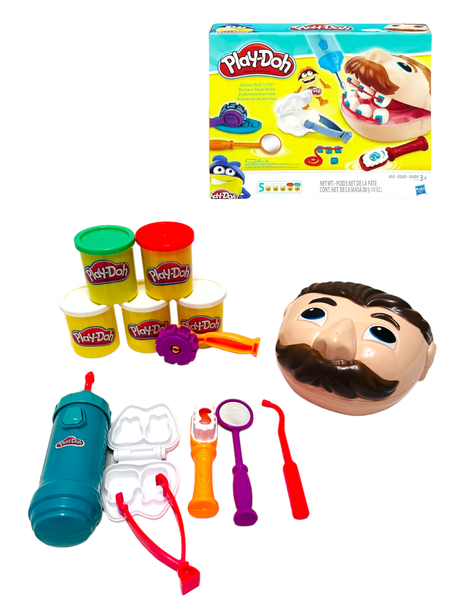 Play Doh Мистер зубастик, игровой набор для лепки — фото 1