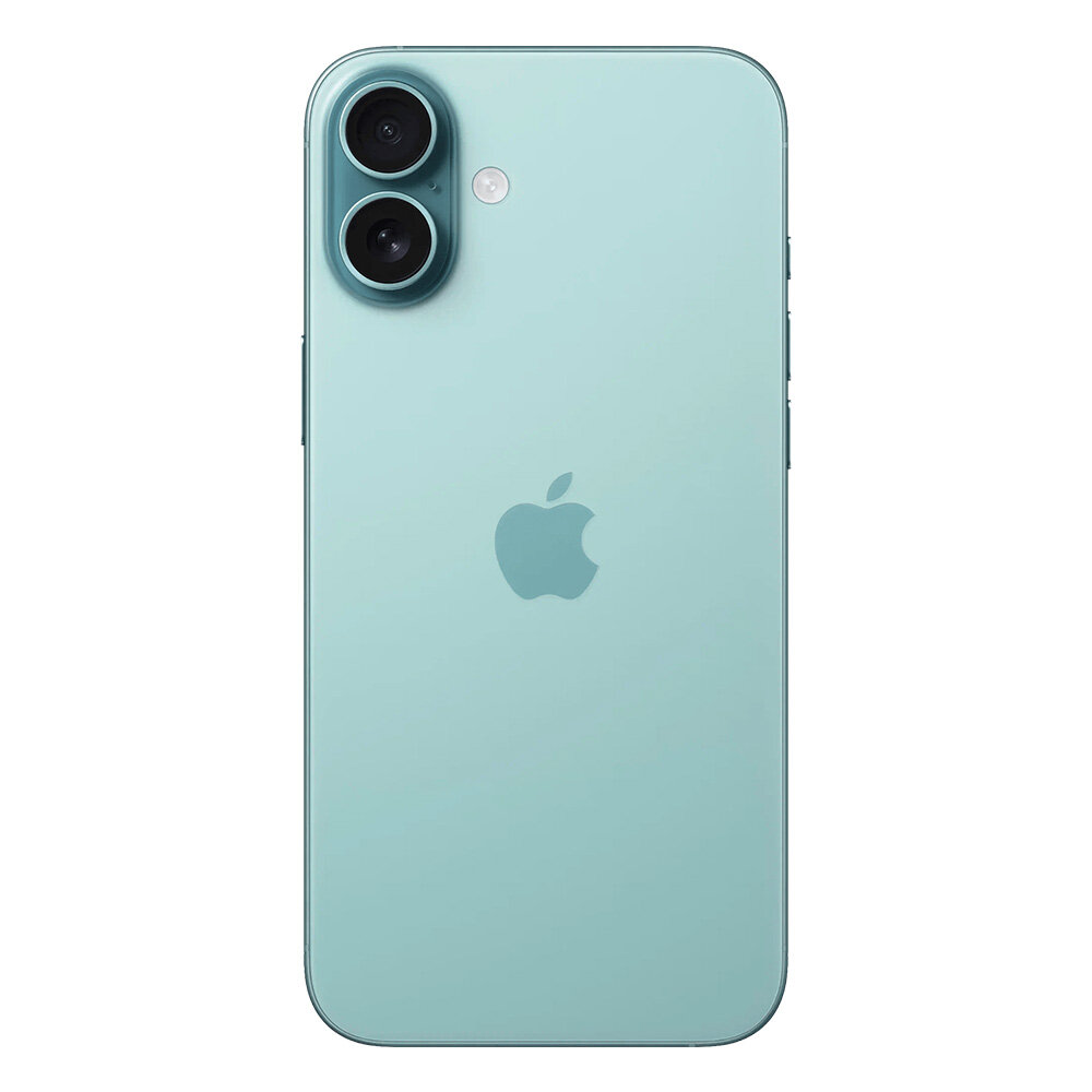 Смартфон Apple iPhone 16 256 ГБ, Dual: nano SIM + eSIM, Бирюзовый (без RuStore) — фото 1