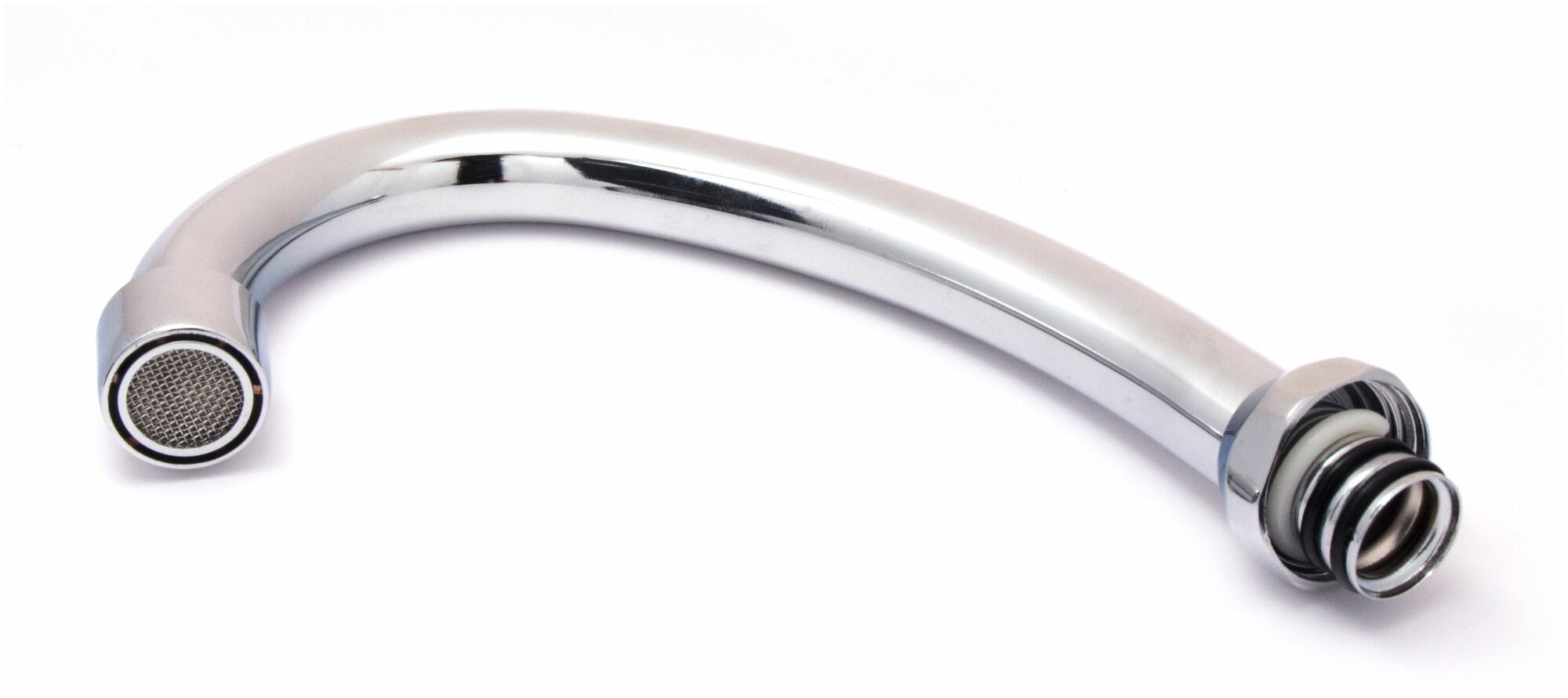 Излив Ledeme для импортного смесителя латунь металл покрытие хром