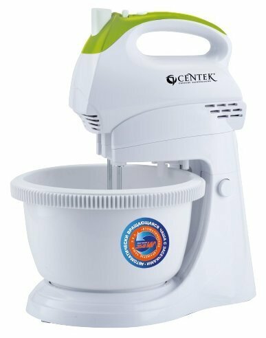 Миксер стационарный Centek CT-1119 белый/зеленый
