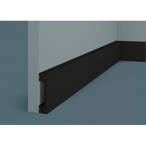 Плинтус Cosca PX050-037 Экополимер В65хШ15хД2000 мм / Коска.