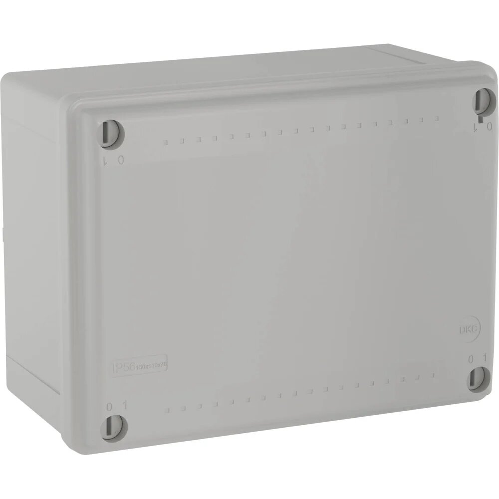 Коробка ответвительная DKC с гладкими стенками, IP56, 150х110х70мм 54010DIY
