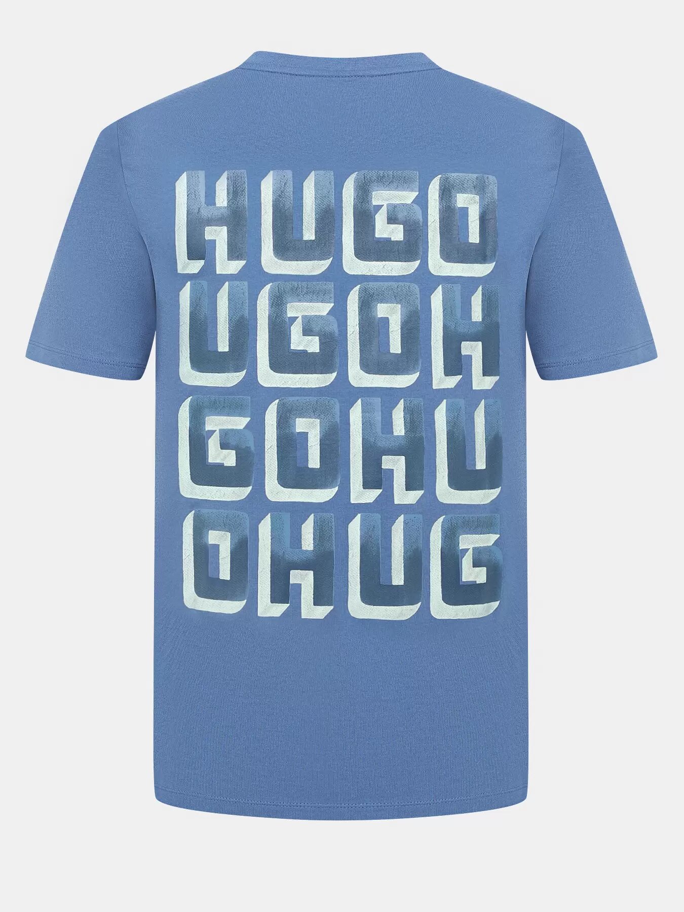 Футболка HUGO, размер M, синий — фото 1