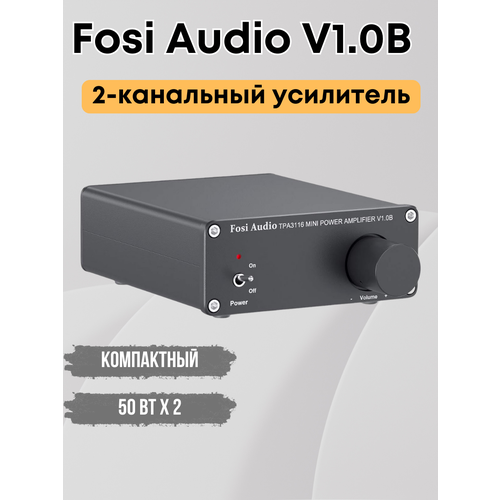 Усилитель Fosi Audio V1.0 с блоком питания