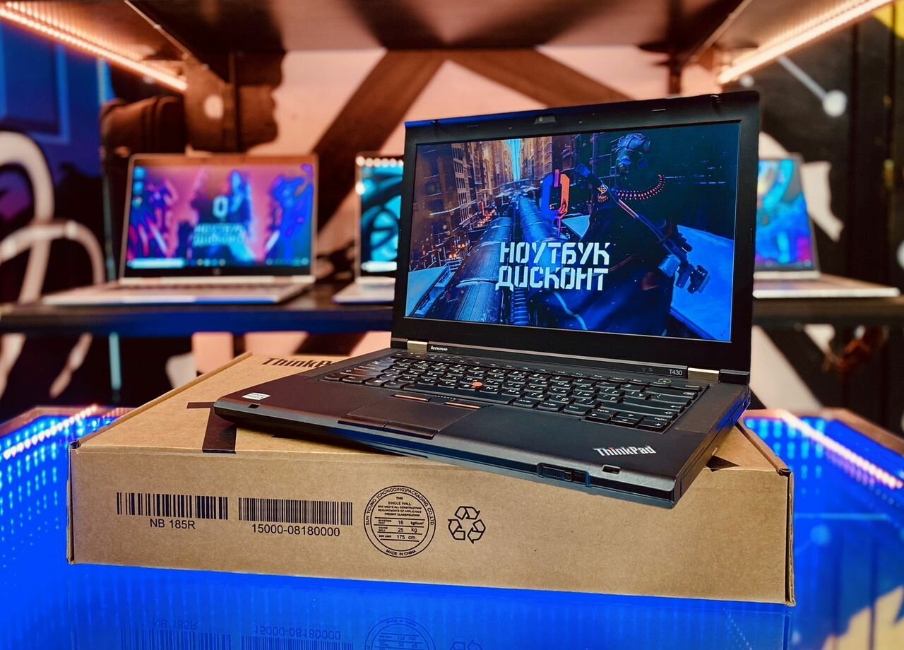 Ноутбук Lenovo ThinkPad T430, 14", 1366x768, RAM 16 SSD 512 ГБ, HD GRAPHICS, WIN 10 Pro