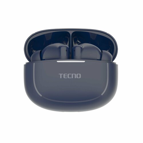 Беспроводные Bluetooth наушники для для сотовых телефонов Бренд TECNO модель BD04 AIR синийblue 1437₽