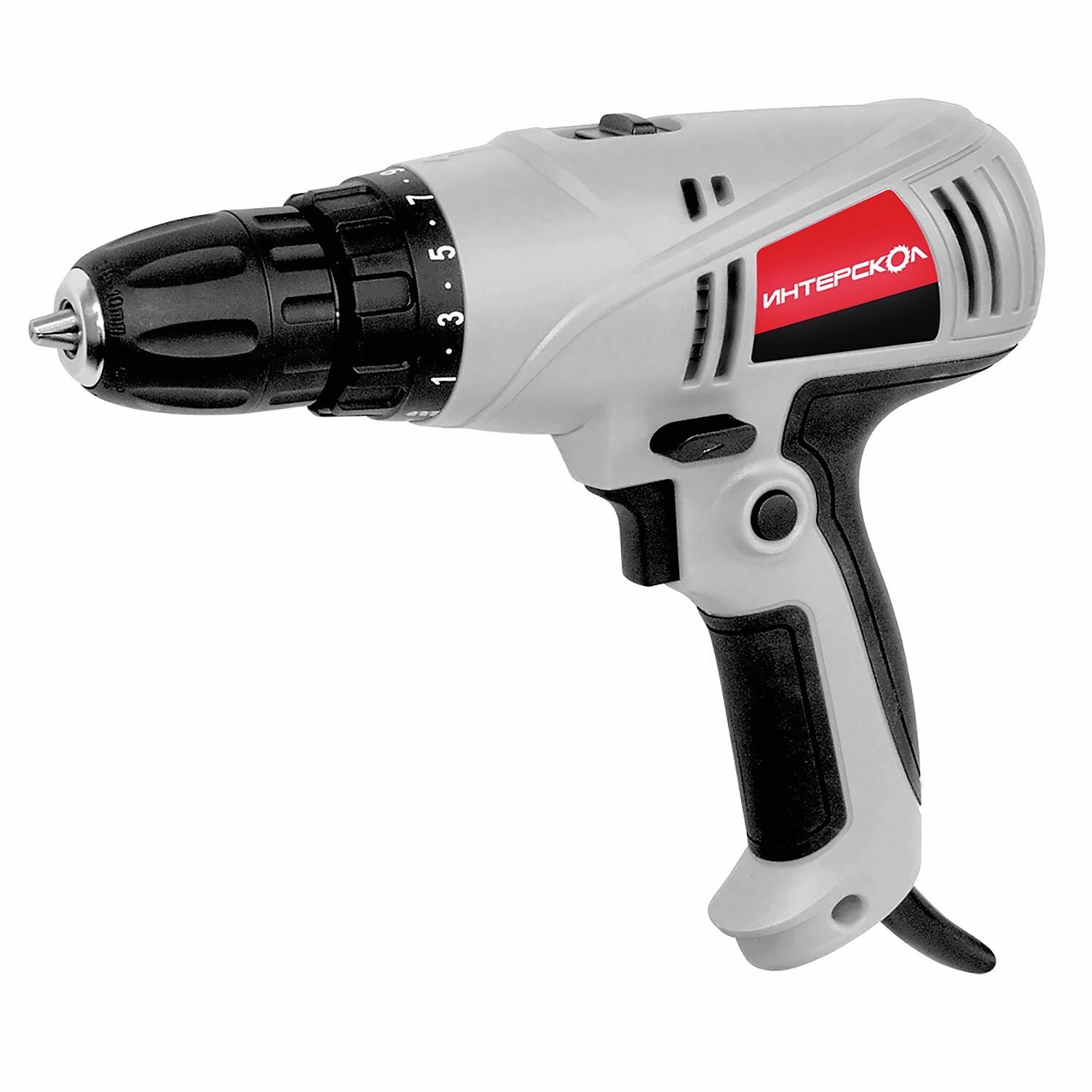 Шуруповерт сетевой 260В 230Вт 0-450/ 0-1800об/мин патрон 10мм 35 Нм ДШ-10/260Э2 ИНТЕРСКОЛ