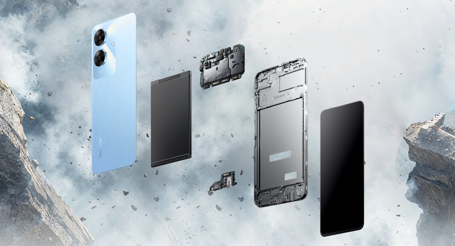 Смартфон realme Note 60 4/128 ГБ RU, Dual nano SIM, синий — фото 1