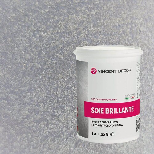 Изображение товара Декоративная штукатурка Vincent Decor Soie Brillante (1л) 41183