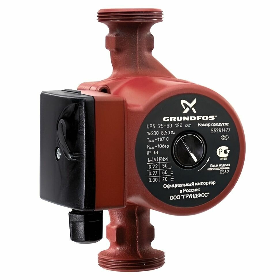 Насос циркуляционный Grundfos UPS 25-60 130, 96281371