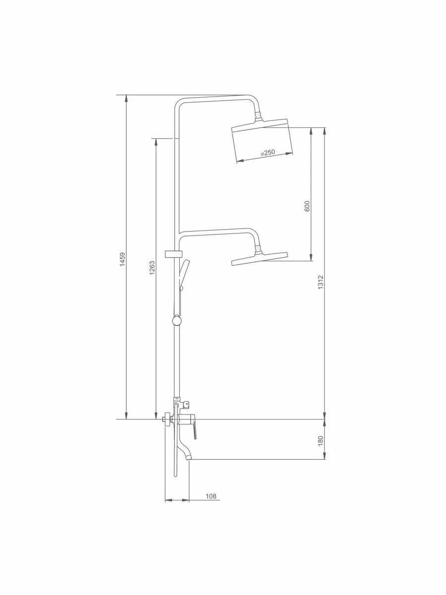 S50.24.09 Душевая система для ванны — фото 1