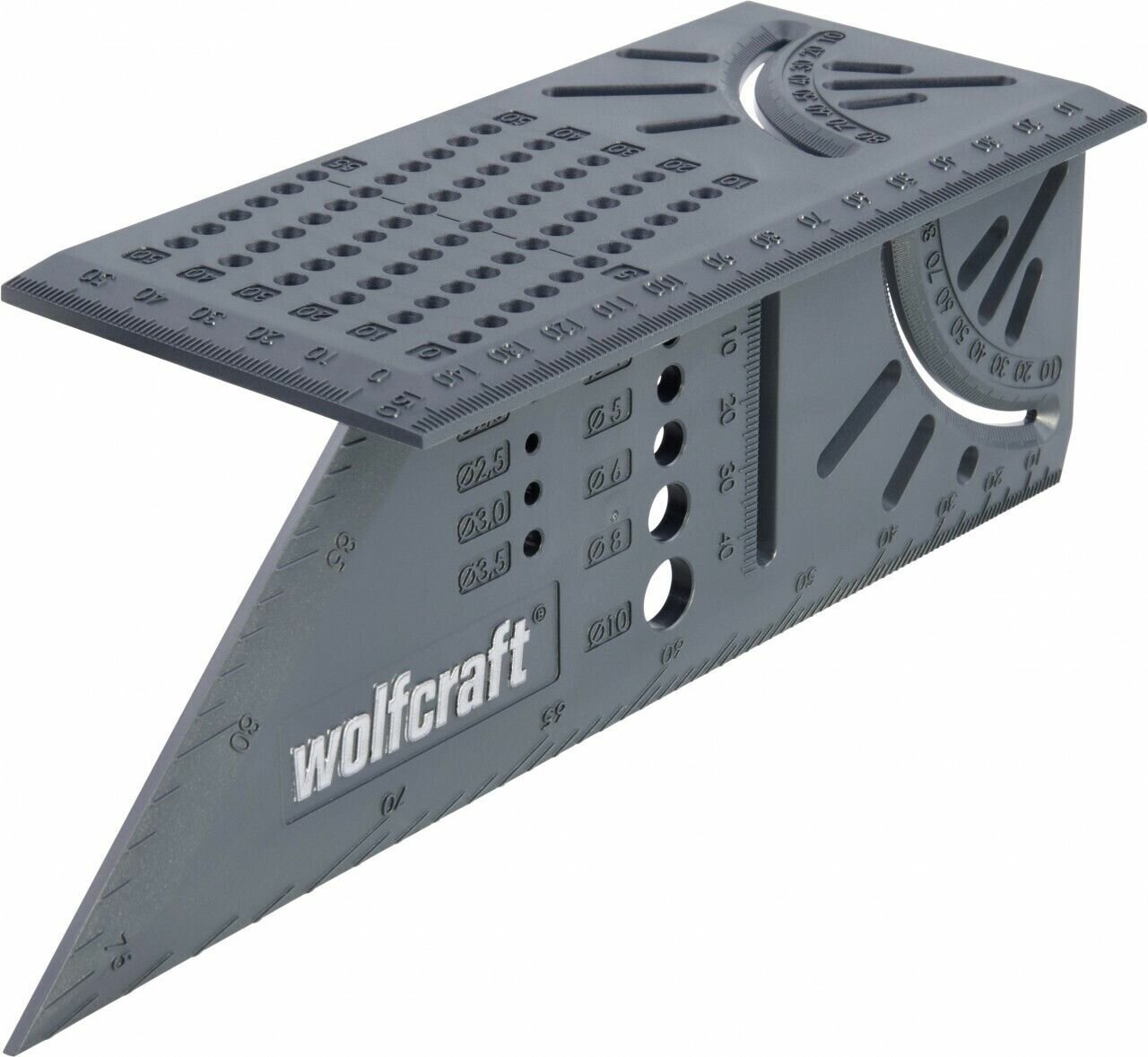Угольник разметочный WOLFCRAFT 3D многофункциональный 5208000