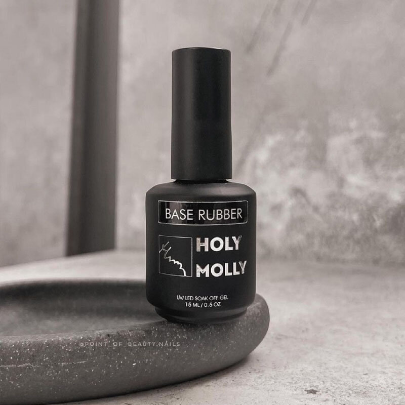 Holy Molly База для гель-лака Base Rubber, 15 мл