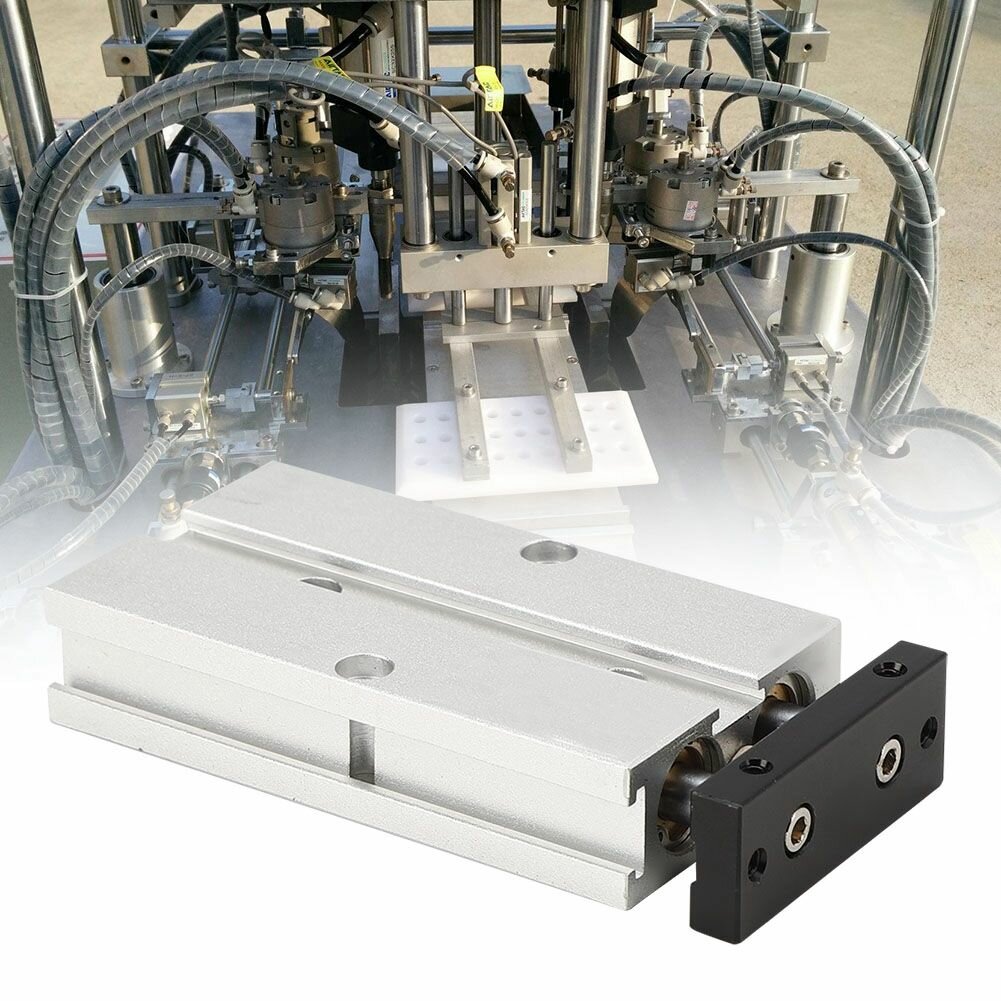 Пневмоинструменты Специализированные Пневматический цилиндр TN10, двойной штоковый вал, пневматические компоненты двойного действия50