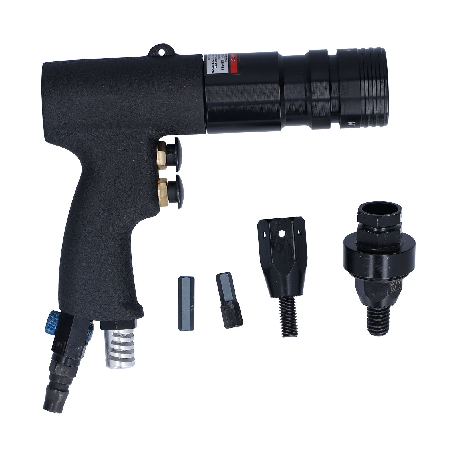 Изображение Пневматический гайковыкрут с тяговым риветингом воздушный ривтер инструмент великобритания 3/8 1/2 KV-805BA, литьевая способность, экономия труда, специально для машиностроения