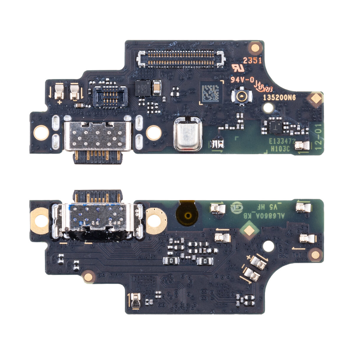 Шлейф для Xiaomi Redmi Note 13 Pro 4G/14S плата на системный разъем/микрофон