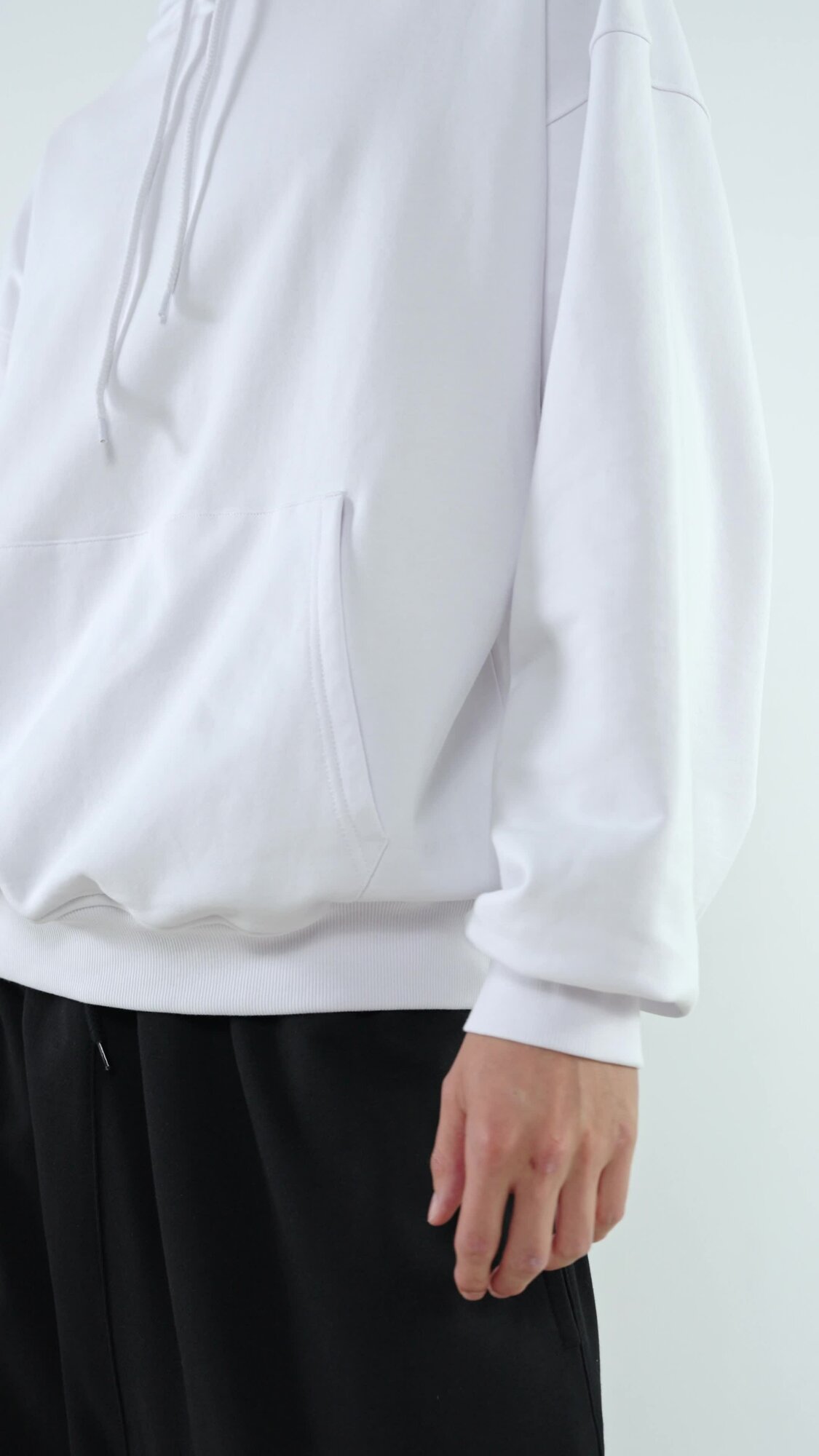 Худи MUTED BASIC OVERSIZE, размер L-XL, , пыльный сиреневый — фото 1