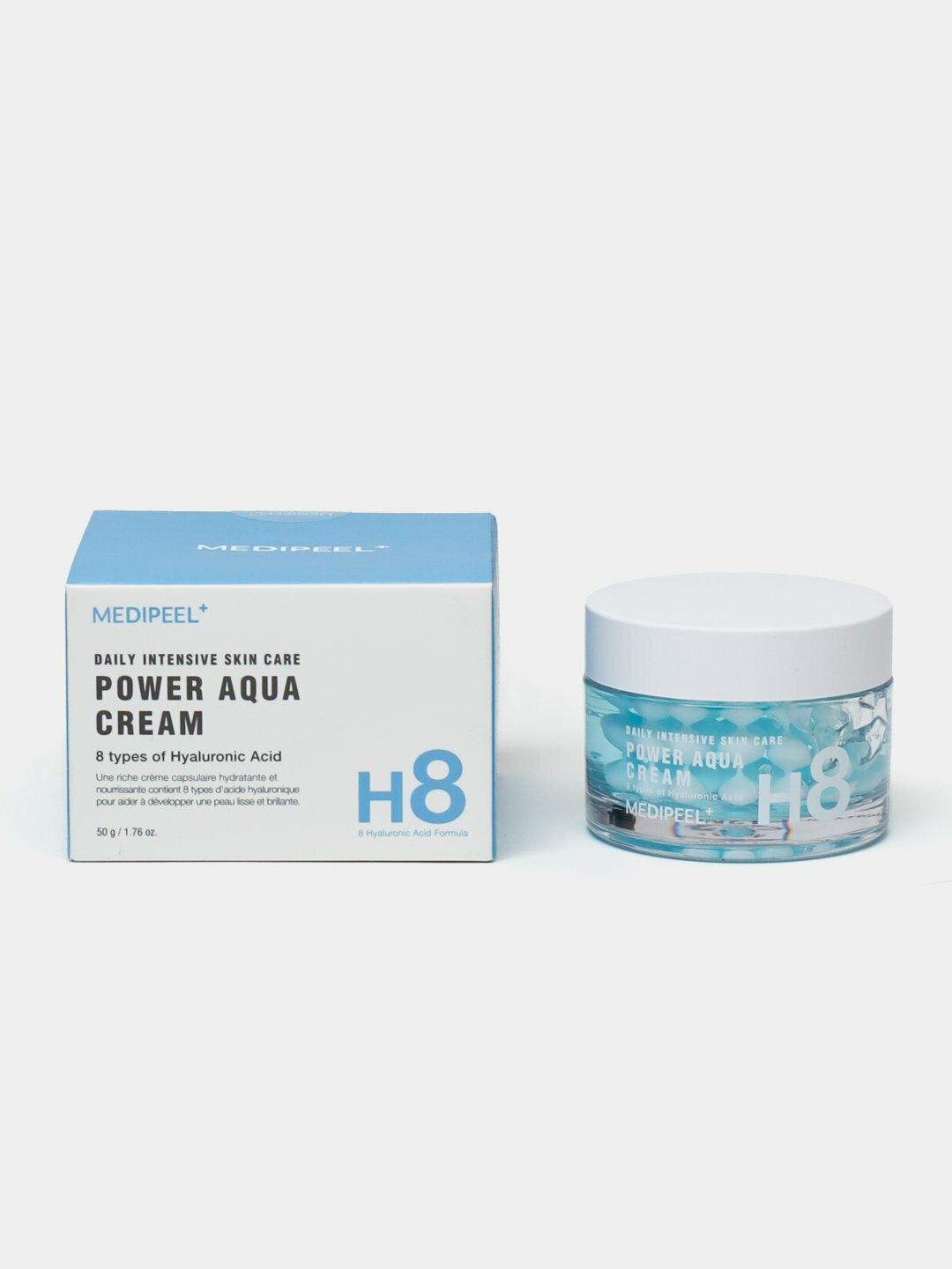 Лифтинг-крем с пептидными капсулами Medi-Peel Cream, 50 ml Голубой — фото 1