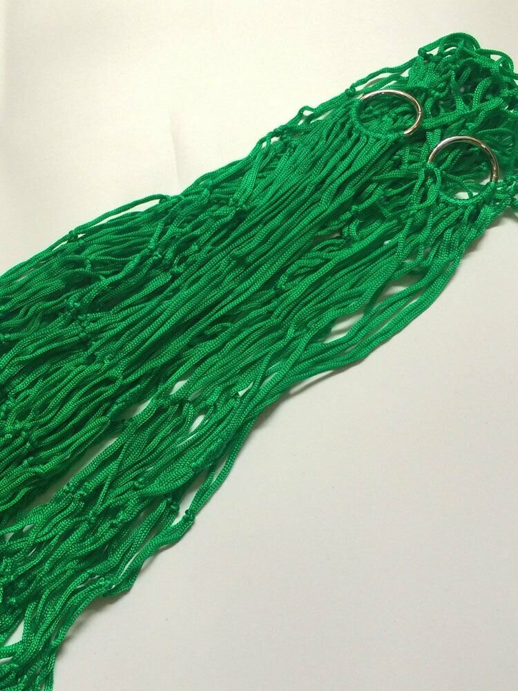 Гамак из нейлоновой верёвки 200x100см сетчатый 4 ярких цвета