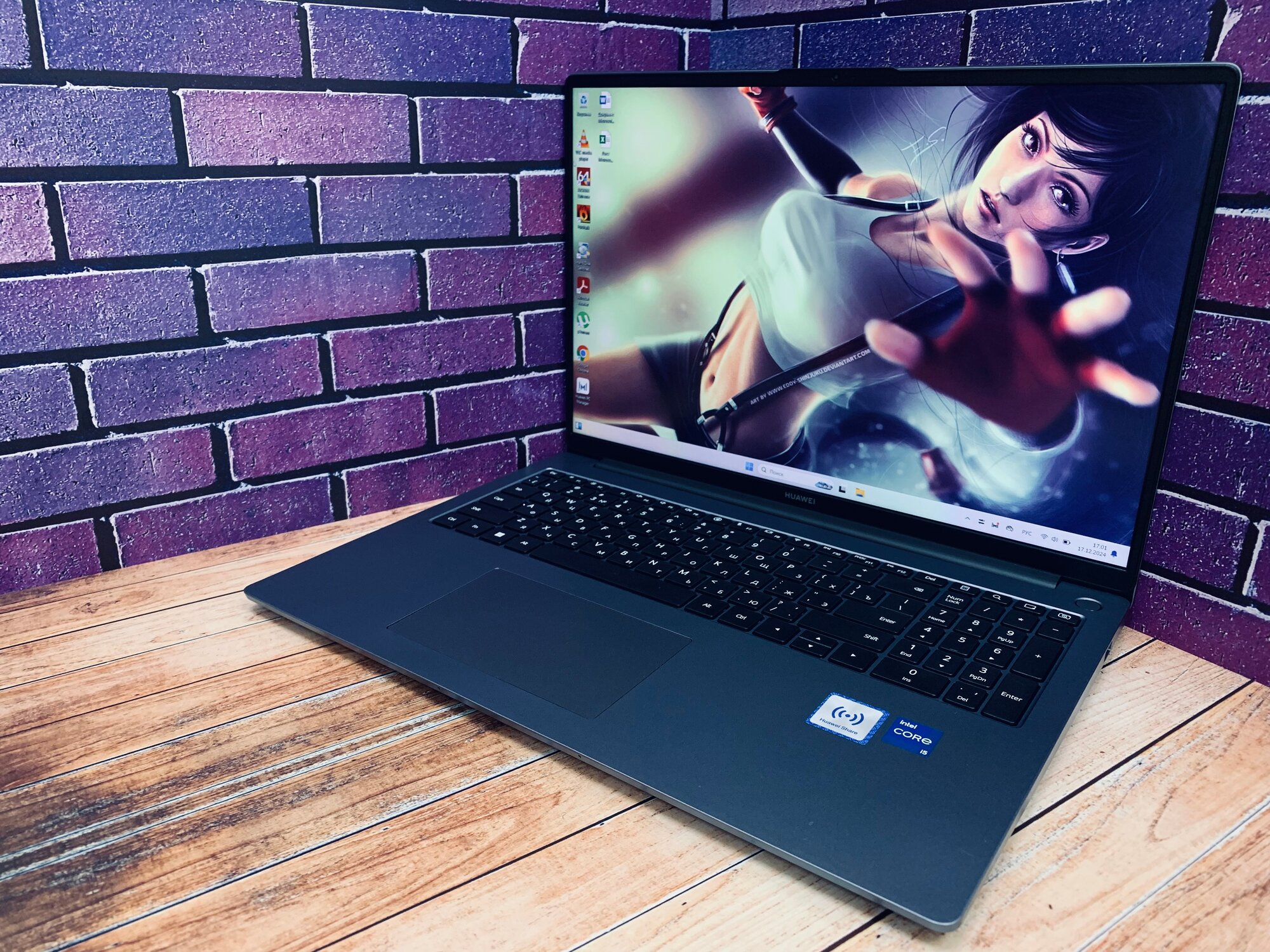 Ноутбук HUAWEI MateBook D16 Intel core i5-12450H+8+512, WINDOWS 11, (MCLF-X), Космический серый, (53013WXE) — фото 1