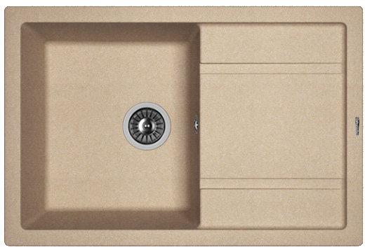 Кухонная мойка Florentina Липси 760 песочный