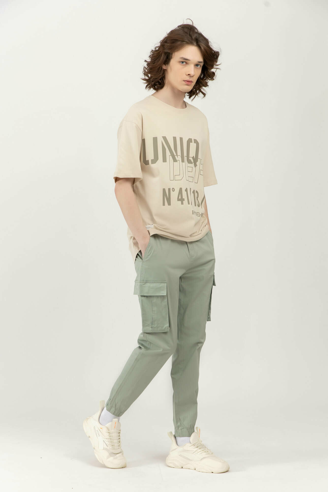 Футболка спортивная TERRA PRO, размер L, beige — фото 1