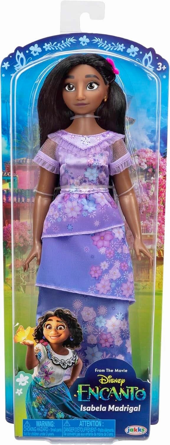 Энканто Кукла Исабела Мадригал с платьем, туфлями и заколкой, Disney / Дисней