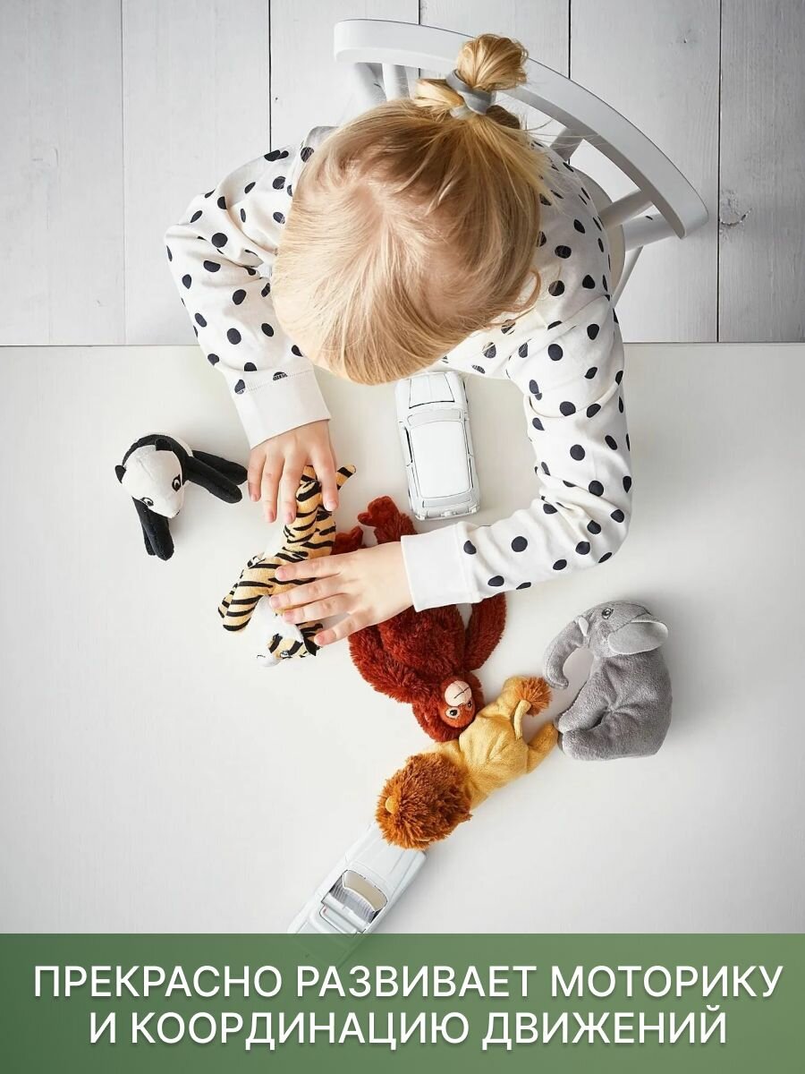 Мягкие Игрушки Xiaomi Мягкая игрушка мини (детки) "Слон" IKEA DJUNGELSKOG дьюнгельског