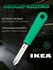 Овощечистка IKEA - UPPFYLLD (уппфуллд), пластик, сталь, 17.5 см, ...
