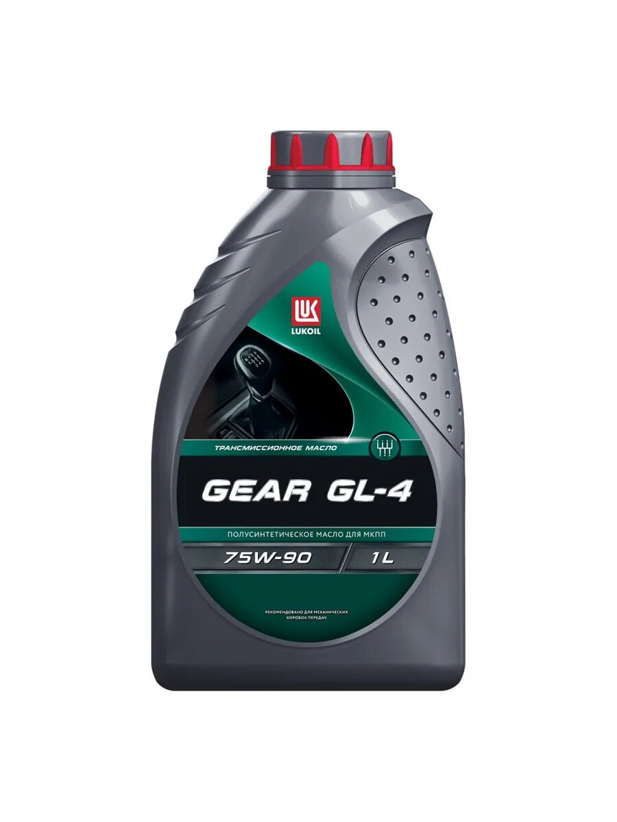 Масло трансмиссионное ЛУКОЙЛ GEAR 75W90 GL-4 полусинт 1 л