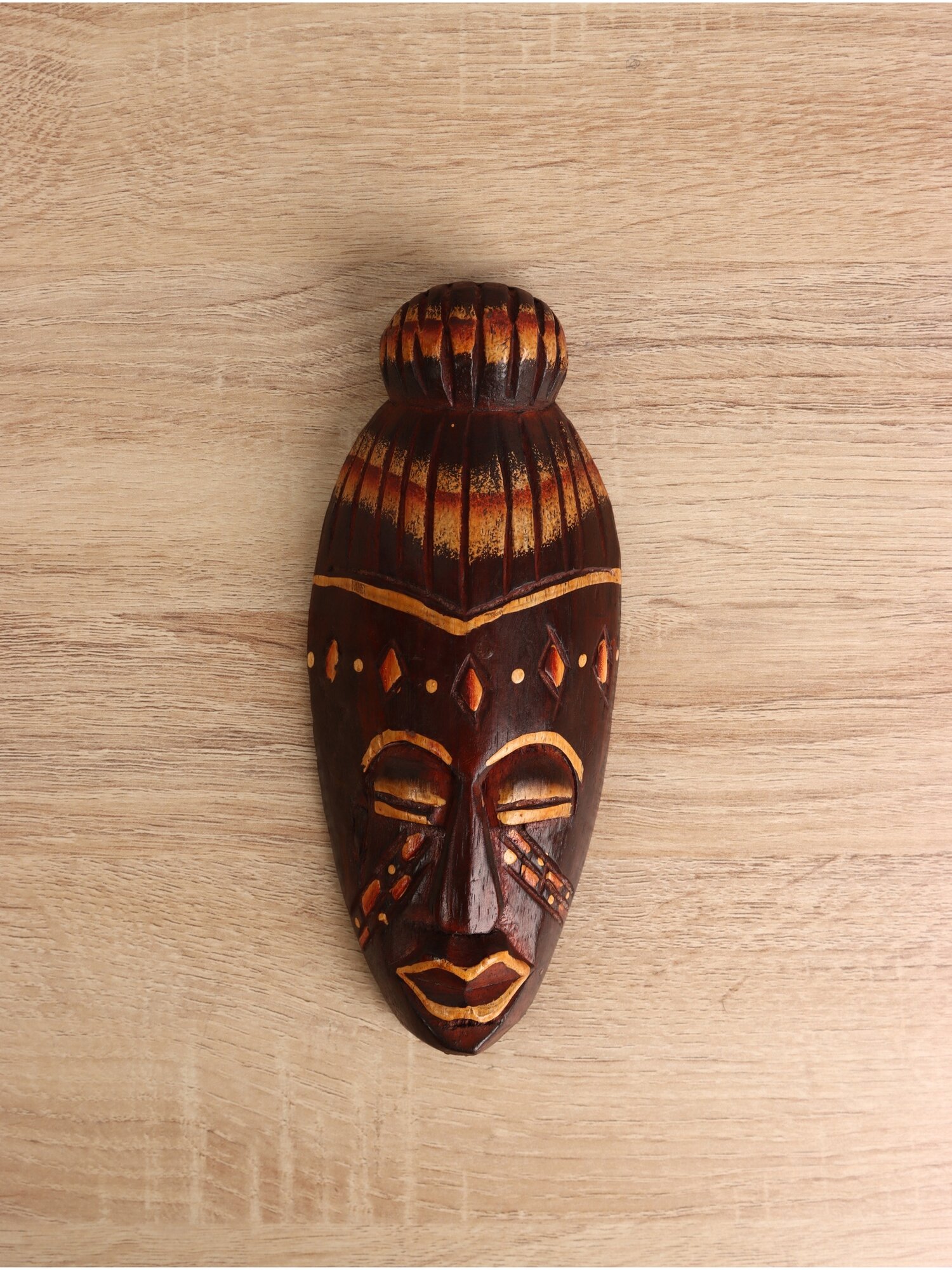 Маска дерево "Абориген" 20х9х3,5 см