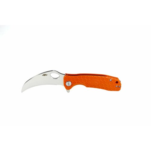 Нож Honey Badger Сlaw D2 L (HB1100) с оранжевой рукоятью
