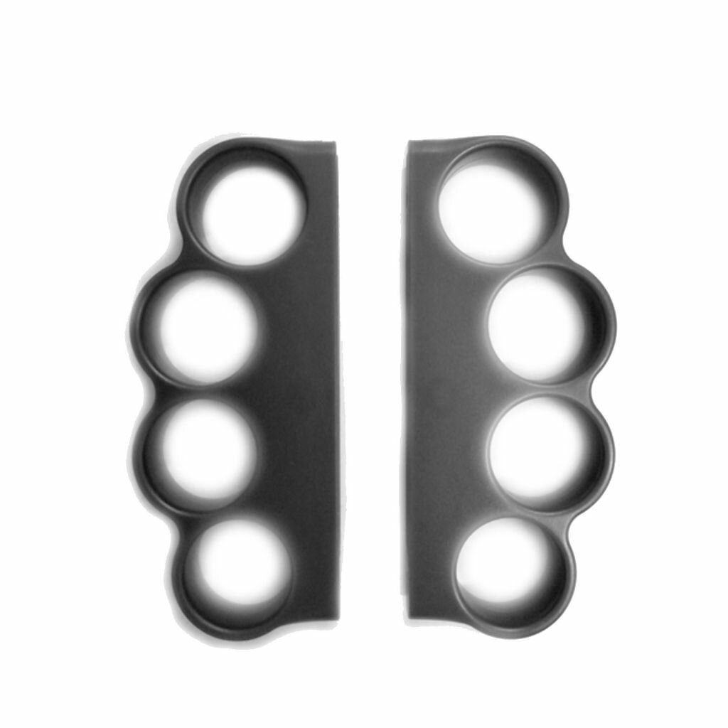 1 пара аксессуаров для бокса для спортивных и фитнес-игр замена левой и правой ручки Серый