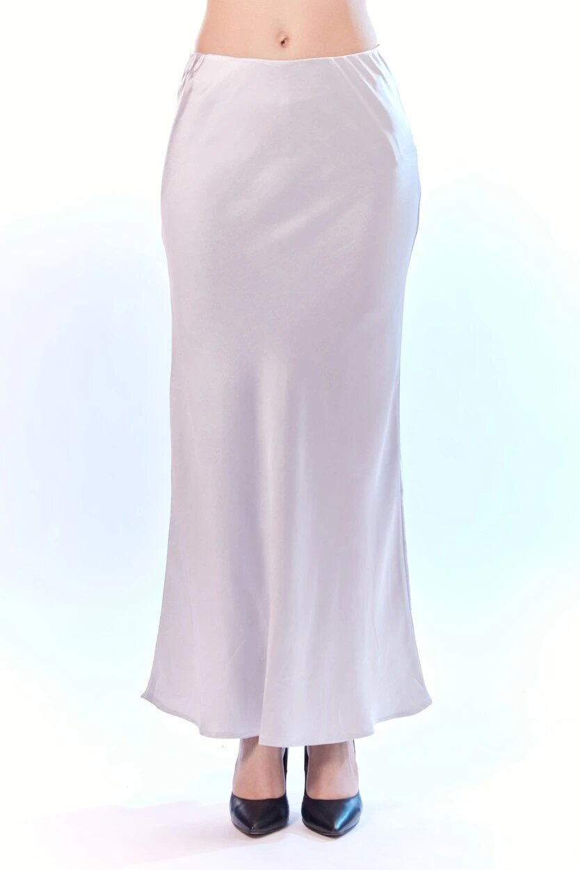 Юбка Selfie, размер S, светло-серый — фото 1