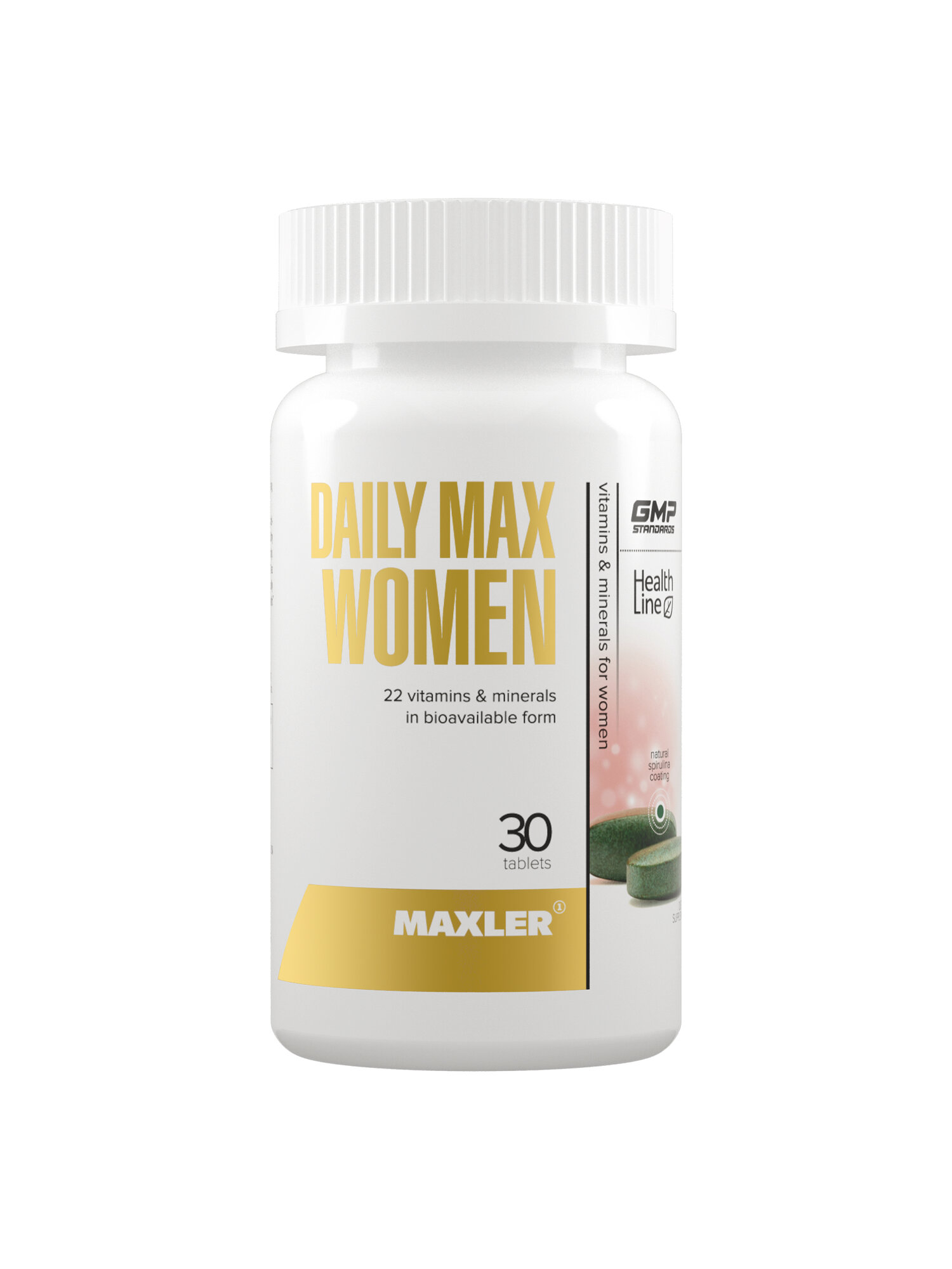 Витамины для женщин Maxler Daily Max Women, в хелатной форме, мультивитамины, 30 таблеток