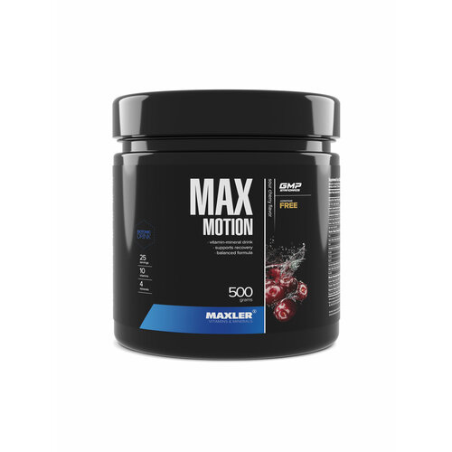 Витаминно-минеральный комплекс Maxler Max Motion - Вишня, 500г - Сбалансированная формула - 20 порций