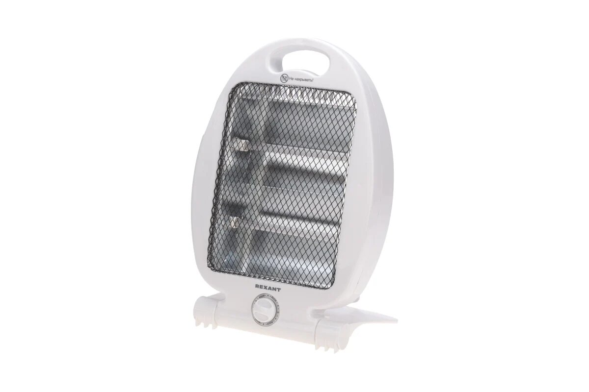 REXANT Инфракрасный настольный обогреватель 08кВт с кварцевыми трубками со складным основанием 60-0057