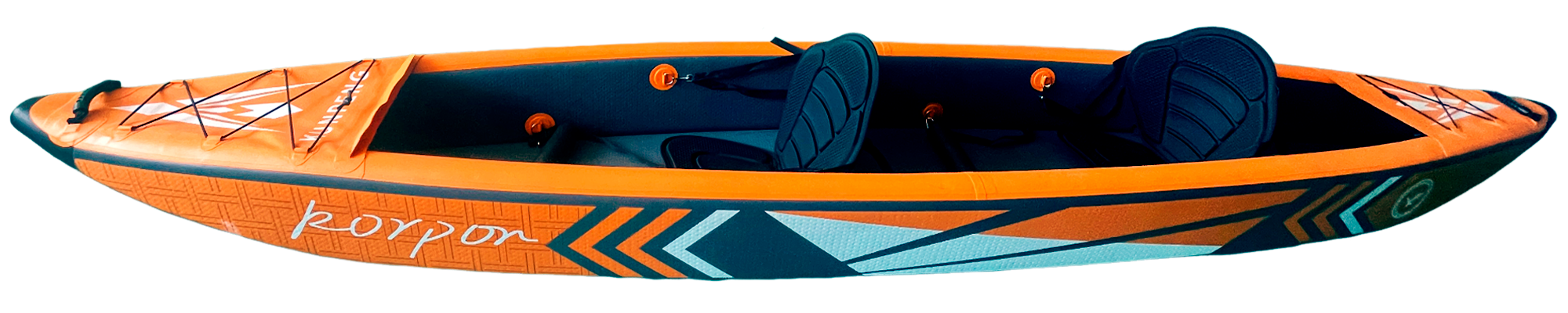 Каяк KORPON FB Inflatable Double Person Kayak 415*77*37 (158C4.1) Orange