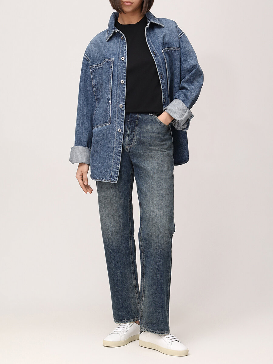 Футболка Jil Sander, размер 40, черный