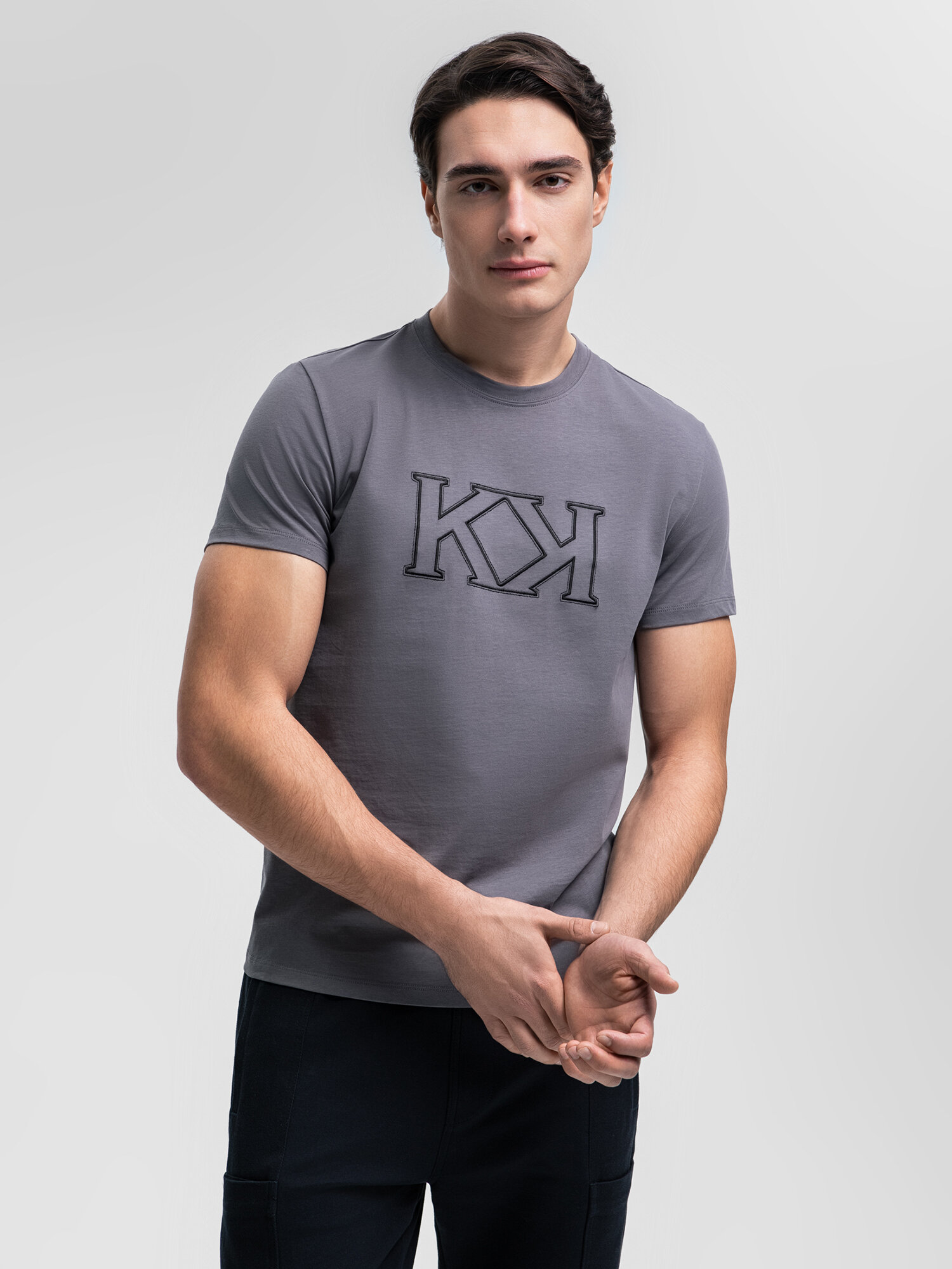 Футболка KANZLER, размер L, серый