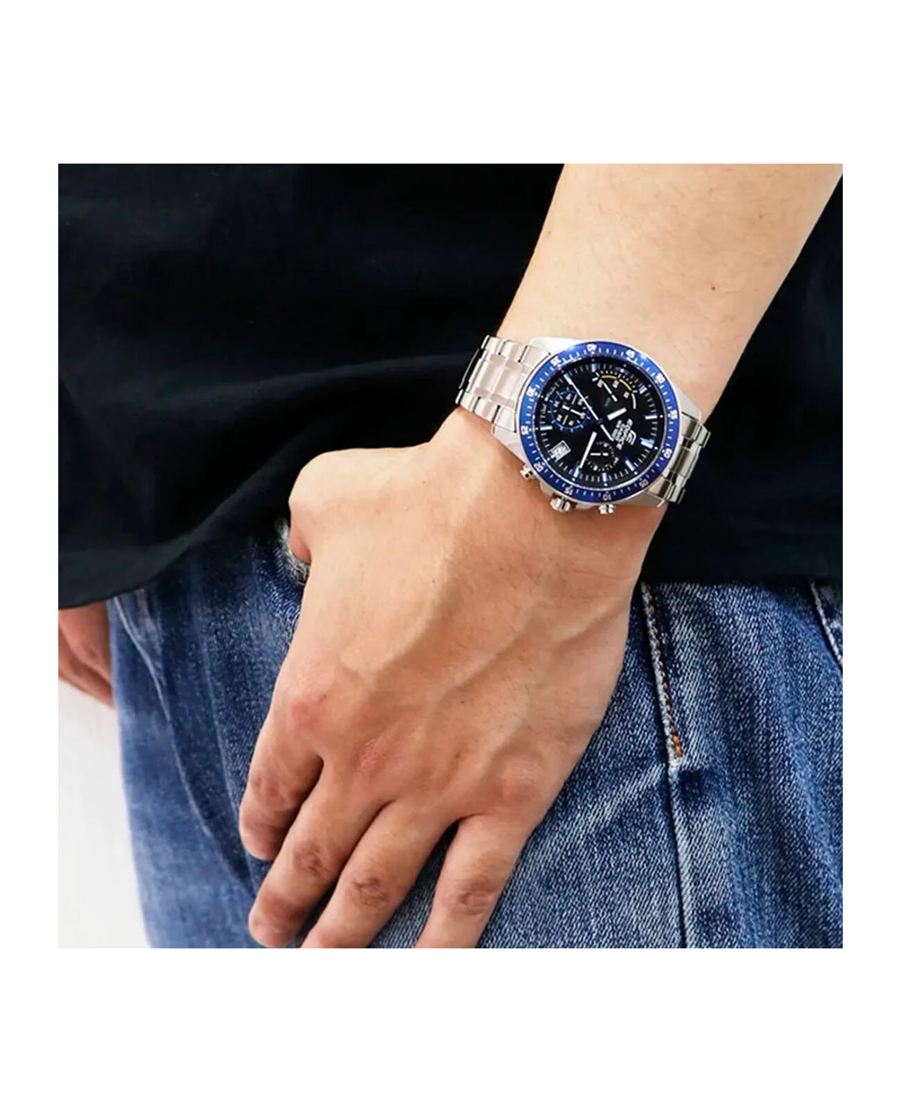 Наручные часы CASIO, серебряный — фото 1