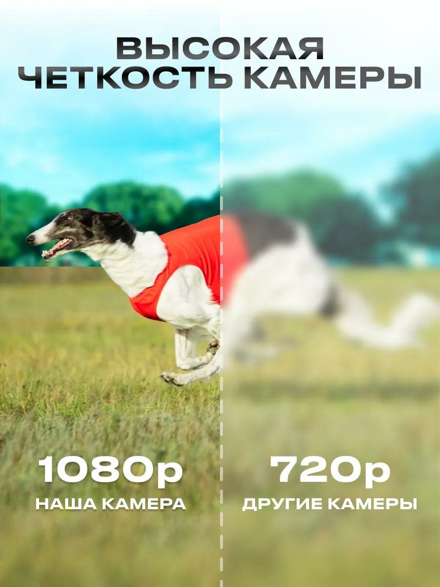 Камера видеонаблюдения для дома беспроводная уличная 360 с датчиками движения и освещенности, full HD — фото 1