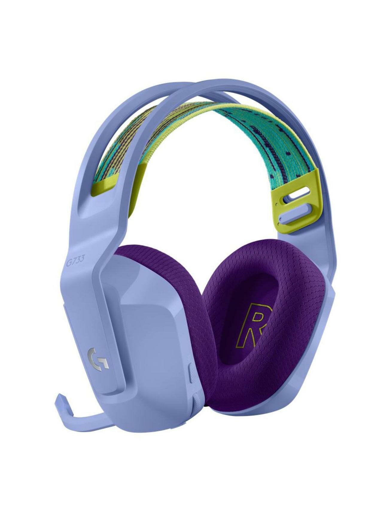 Игровые наушники Logitech G733 Lightspeed Lilac — фото 1