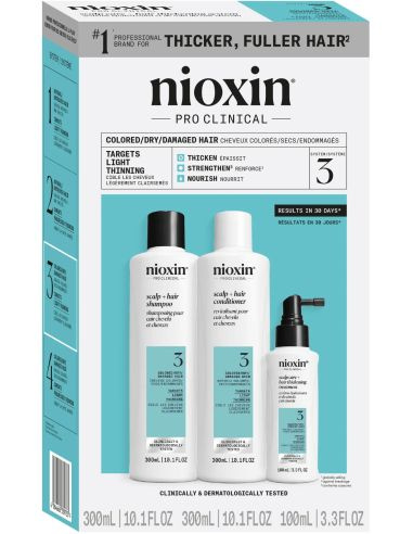 NIOXIN System 3 - Набор (Система 3) Набор XXL (300 мл +300 мл + 100 мл)