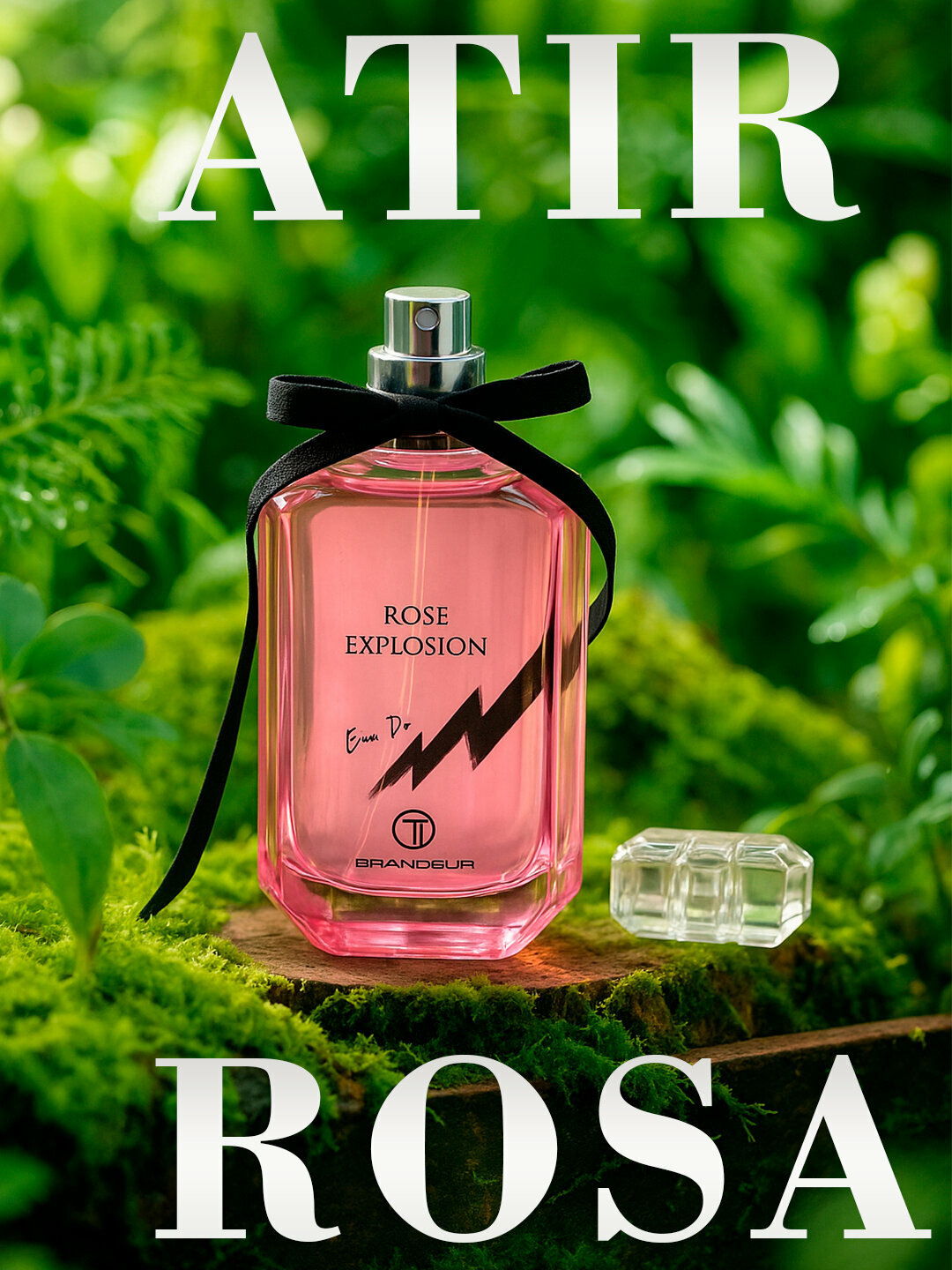 Парфюмерная вода восточная ароматные ноты explosion ROSA 100 ml