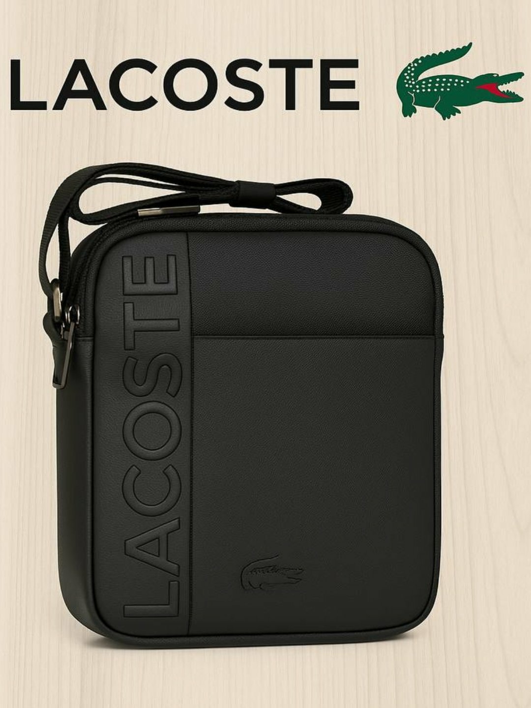 Сумка  LACOSTE Black Urban Crossbody